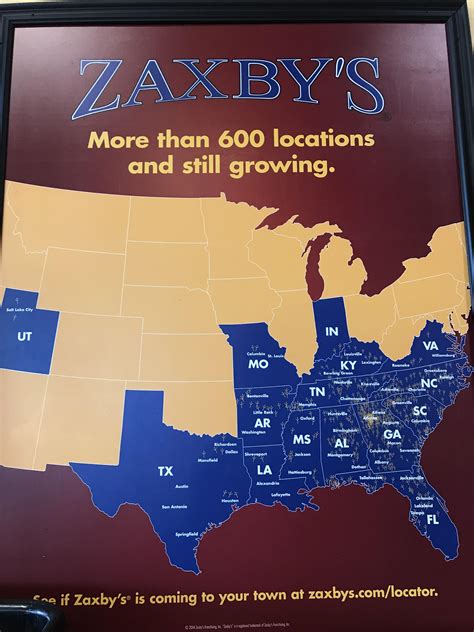 zaxby's near me|zaxby's locations by state.